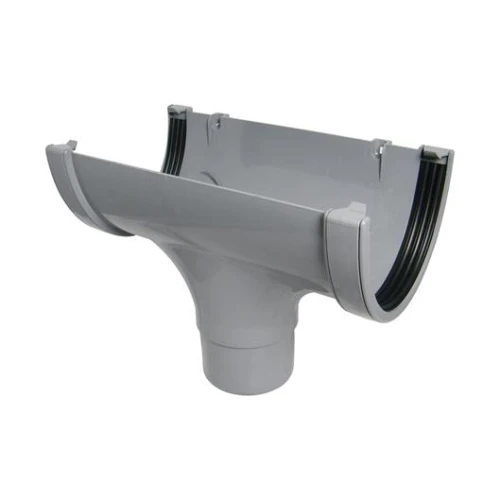 Xtraflow Gutter 170mm Running Outlet Grey