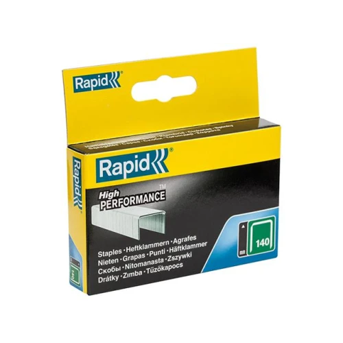 Rapid 140/10 10mm Galvanised Staples Pack 2000