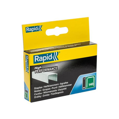 Rapid 140/12 12mm Galvanised Staples Pack 2000