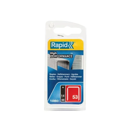 Rapid 53/14B 14mm Galvanised Staples (Pack 1080)