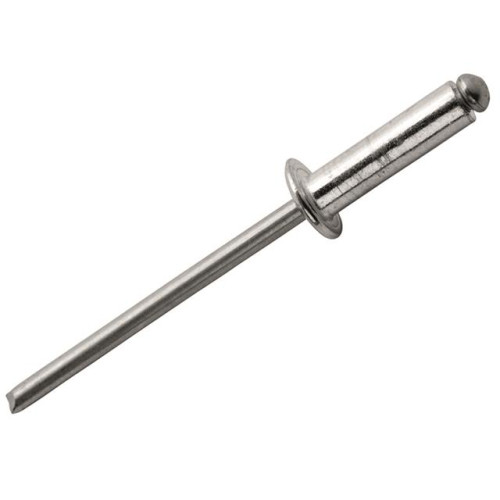 Rapid Standard Aluminium Rivets 4 x 12mm (Bag of 100)