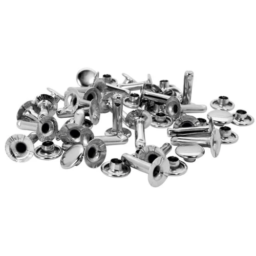 Rapid Tubular Rivets 9 x 3 x 13mm, Cap 3 x 10mm (Pack of 25)