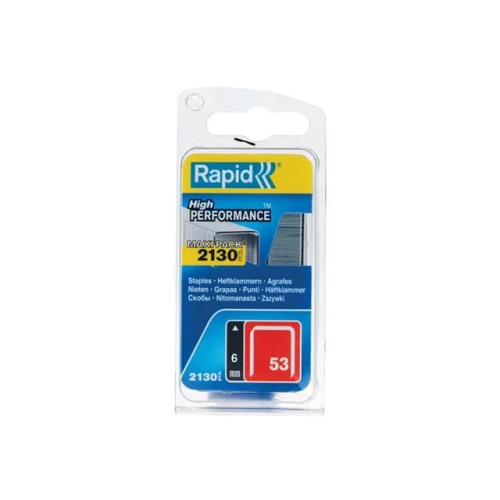 Rapid 53/6B 6mm Galvanised Staples (Pack 2000)