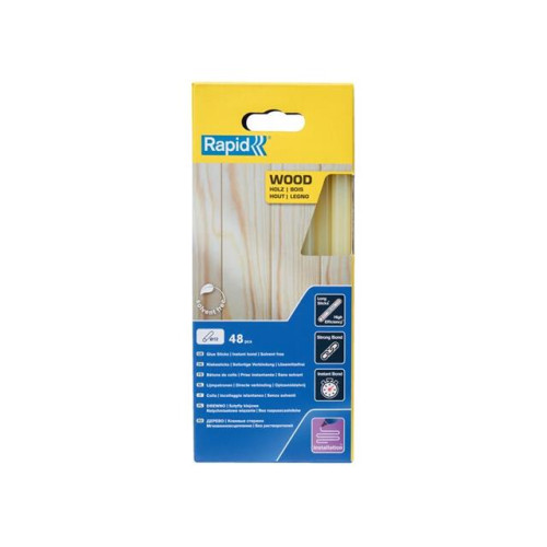 Rapid Wood Glue Sticks 12 x 190mm (Pack 48)