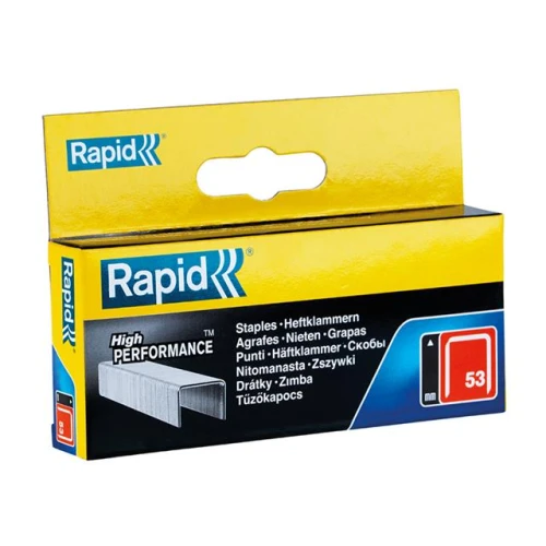 Rapid 53/14B 14mm Galvanised Staples Box 2500