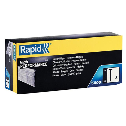 Rapid No.8 Brad Nails 18Ga 30mm (Box 5000)