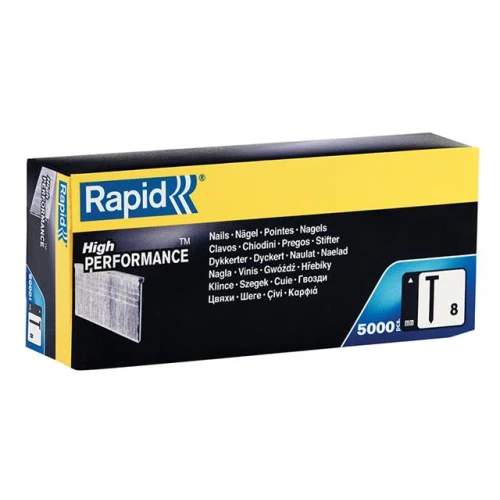 Rapid No.8 Brad Nails 18Ga 40mm (Box 5000)