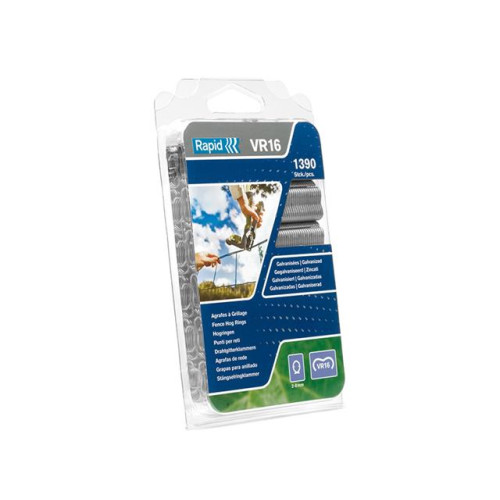 Rapid VR22 Fence Hog Rings Pack 215 Green