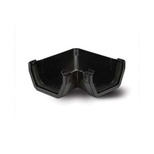 Polypipe Style Square 90 Degree Angle Black