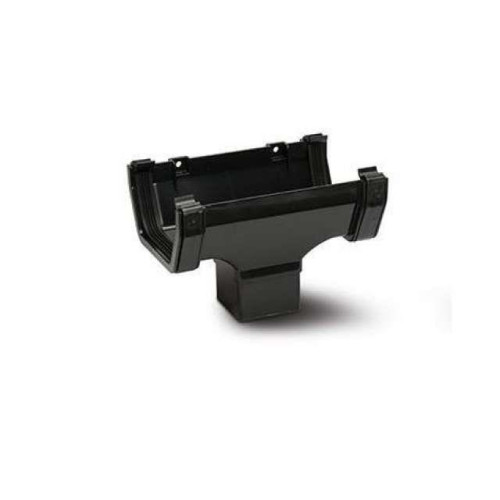 Polypipe Style Square Running Outlet Black