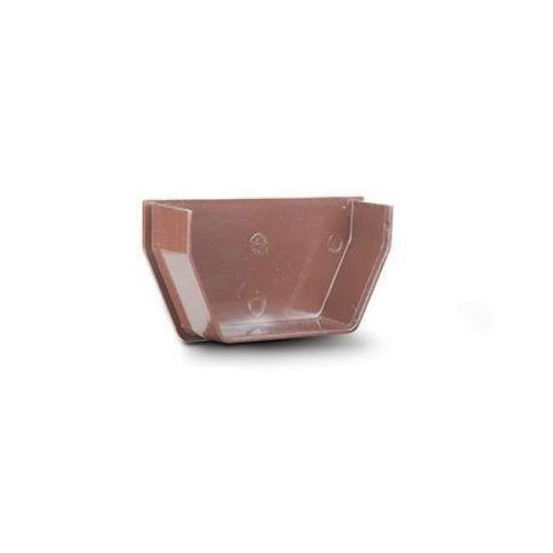 Polypipe Style Square Internal Stop End Brown
