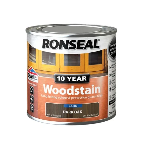 Ronseal 10 Year Woodstain Dark Oak 250ml
