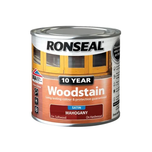 Ronseal 10 Year Woodstain Mahogany 250ml