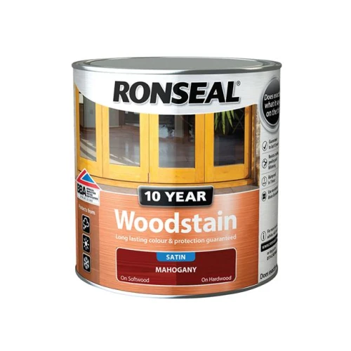 Ronseal 10 Year Woodstain Mahogany 2.5 Litre