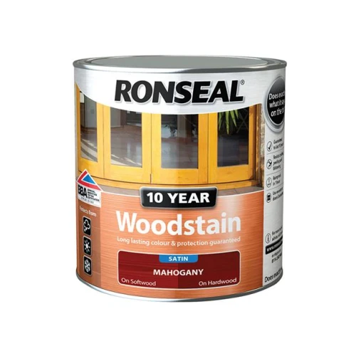Ronseal 10 Year Woodstain Mahogany 750ml