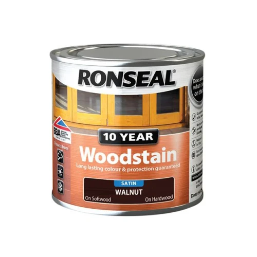 Ronseal 10 Year Woodstain Walnut 250ml