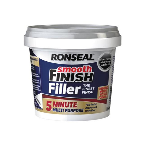 Ronseal Smooth Finish 5 Minute Multi Purpose Filler Tub 290ml