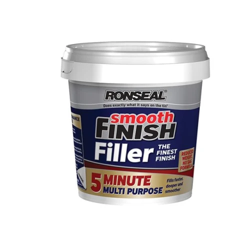 Ronseal Smooth Finish 5 Minute Multi Purpose Filler Tub 600ml