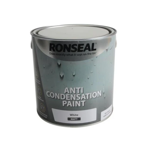 Ronseal Anti Condensation Paint White Matt 2.5 Litre