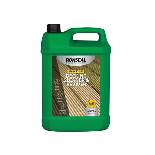 Ronseal Decking Cleaner & Reviver 5 Litre