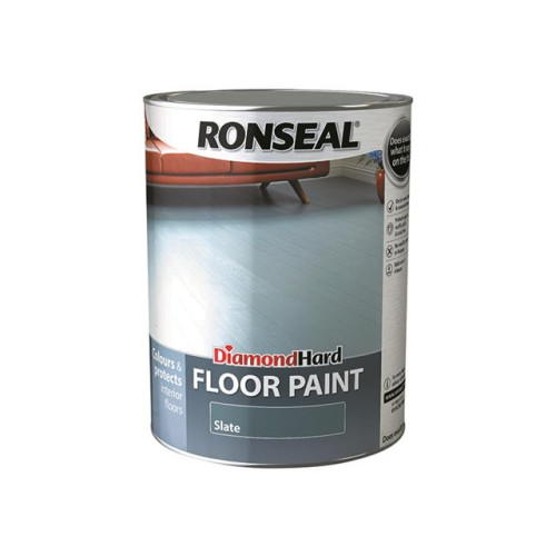 Ronseal Diamond Hard Floor Paint Slate 5 Litre