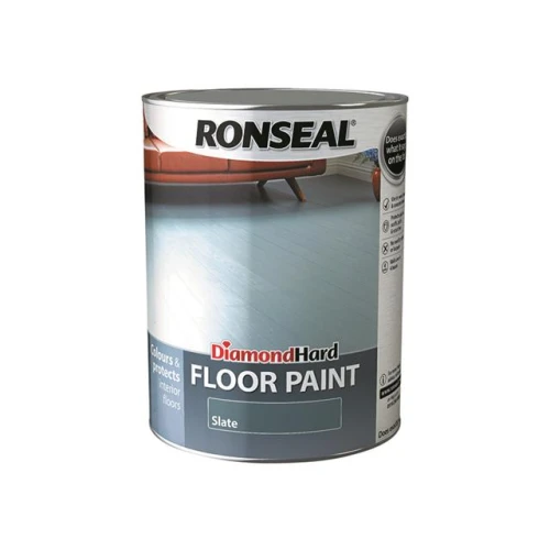 Ronseal Diamond Hard Floor Paint Slate 5 Litre