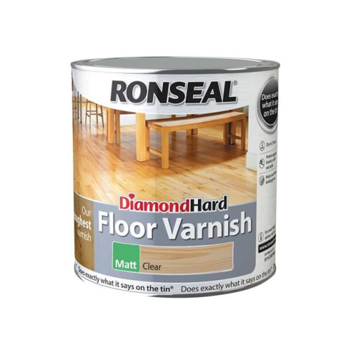 Ronseal Diamond Hard Floor Varnish Matt 2.5 litre