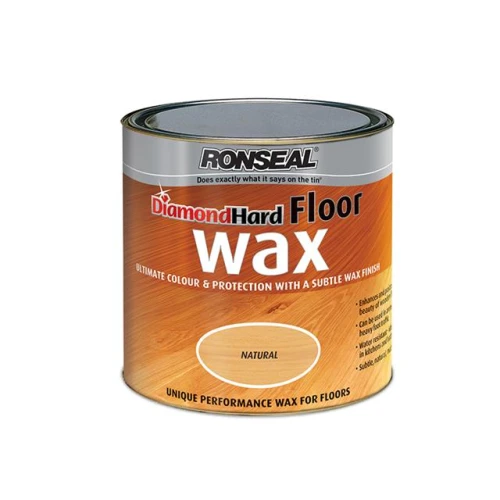 Ronseal Diamond Hard Floor Wax Natural Oak 2.5 Litre