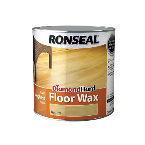 Ronseal Diamond Hard Floor Wax Natural 2.5 Litre