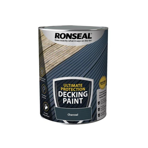 Ronseal Ultimate Protection Decking Paint Charcoal 5 litre