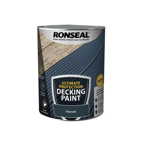 Ronseal Ultimate Protection Decking Paint Charcoal 5 litre