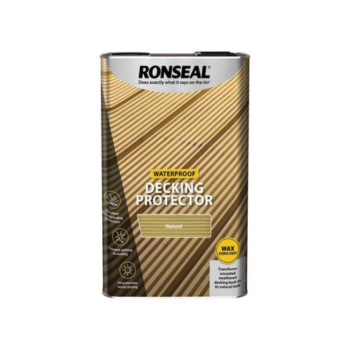 Ronseal Decking Protector Natural 5 Litre
