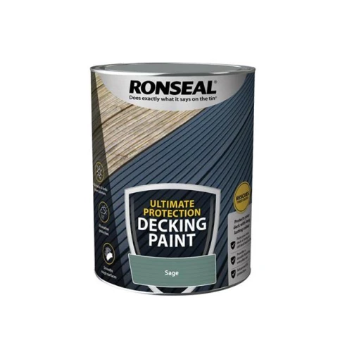 Ronseal Ultimate Protection Decking Paint Sage 5 litre