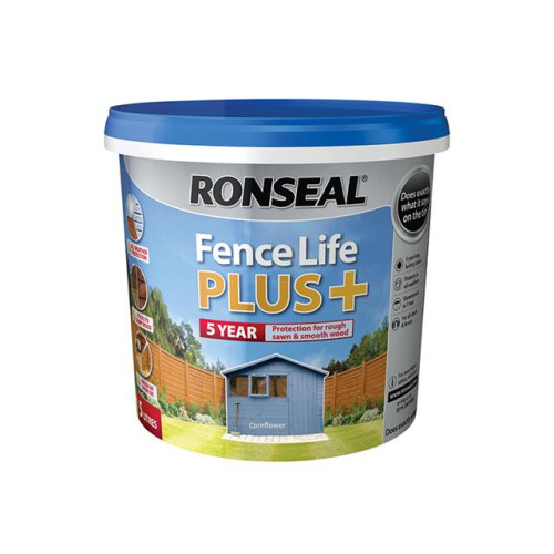 Ronseal Fence Life Plus Cornflower 5 Litre