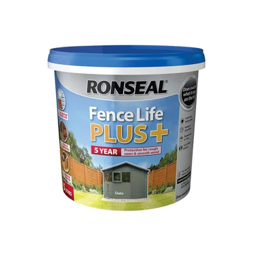 Ronseal Fence Life Plus+ Slate 5 Litre