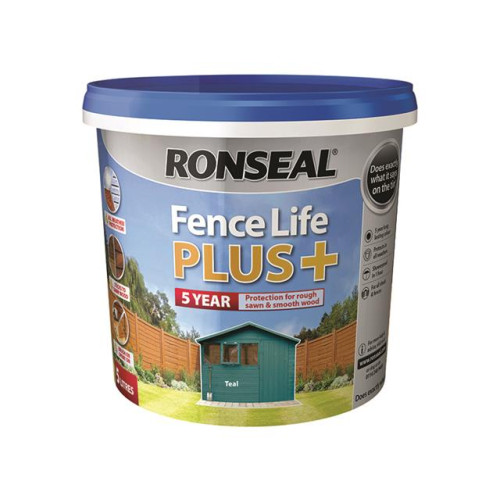 Ronseal Fence Life Plus+ Teal 5 Litre