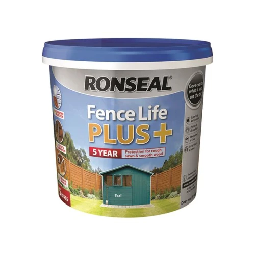 Ronseal Fence Life Plus+ Teal 5 Litre