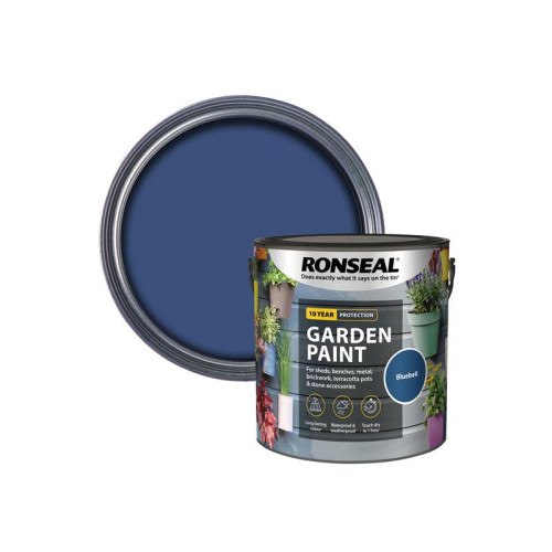 Ronseal Garden Paint Bluebell 2.5 litre