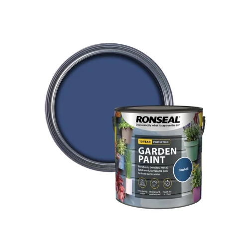 Ronseal Garden Paint Bluebell 2.5 litre