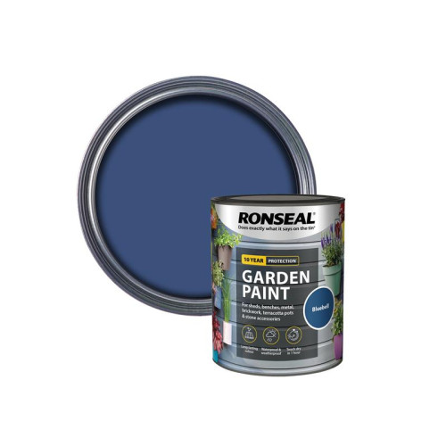 Ronseal Garden Paint Bluebell 750ml