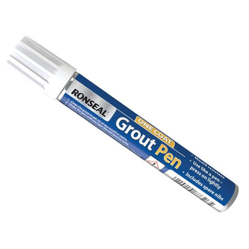 One Coat Grout Pen Brilliant White 7 ml