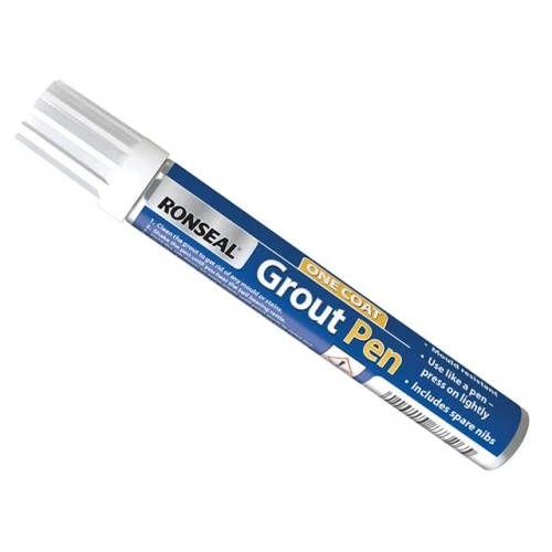 One Coat Grout Pen Brilliant White 7 ml