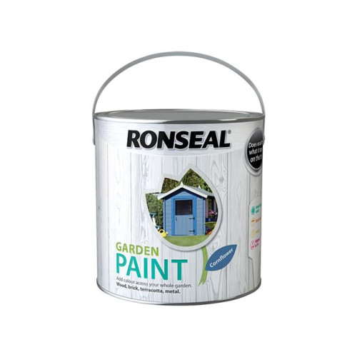 Ronseal Garden Paint Cornflower 2.5 Litre