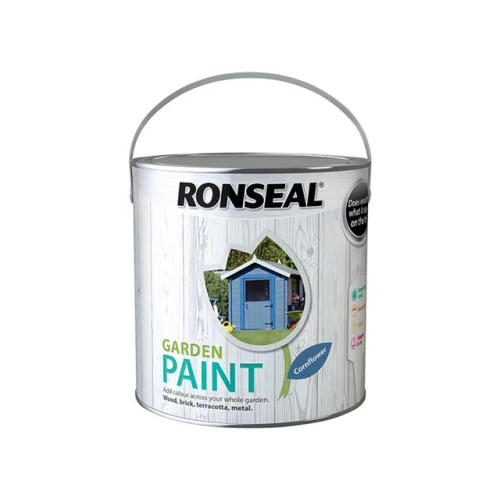 Ronseal Garden Paint Cornflower 2.5 Litre