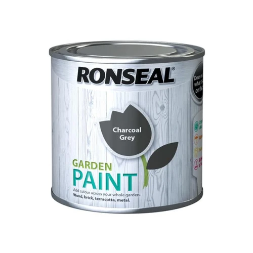 Ronseal Garden Paint Charcoal Grey 250ml