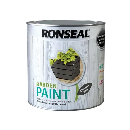 Ronseal Garden Paint Charcoal Grey 2.5 Litre