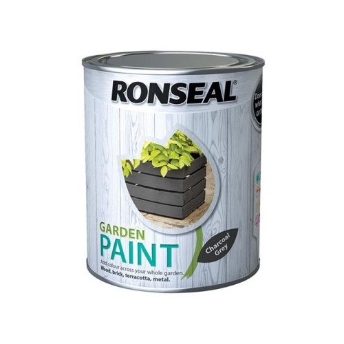 Ronseal Garden Paint Charcoal Grey 750ml