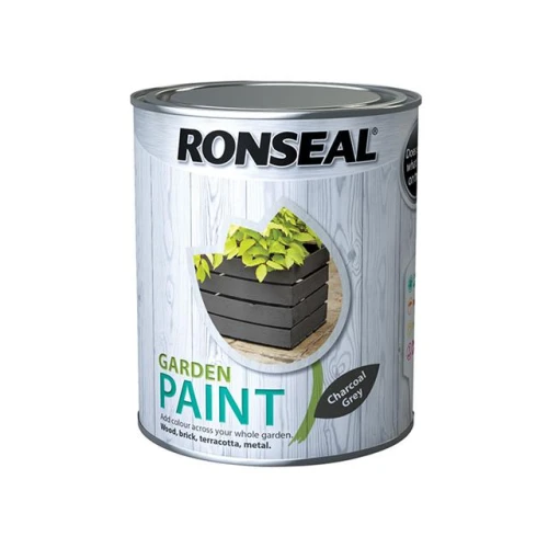 Ronseal Garden Paint Charcoal Grey 750ml