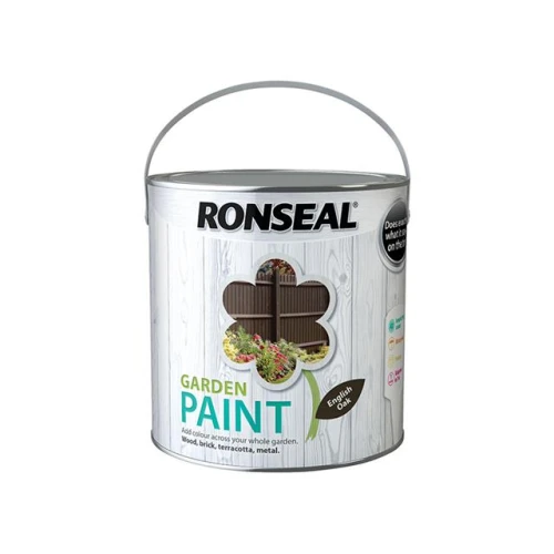 Ronseal Garden Paint English Oak 2.5 Litre