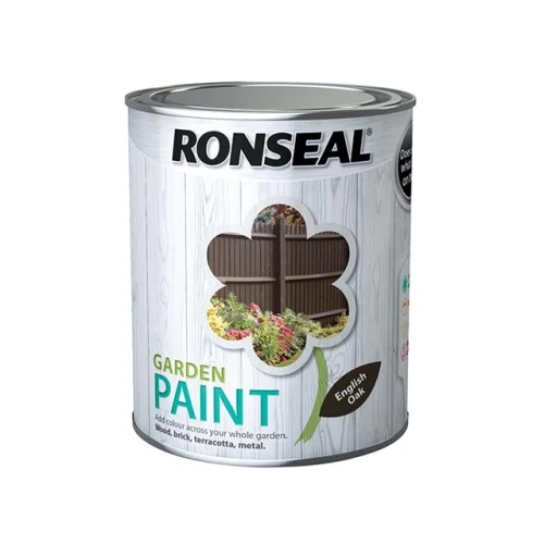 Ronseal Garden Paint English Oak 750ml